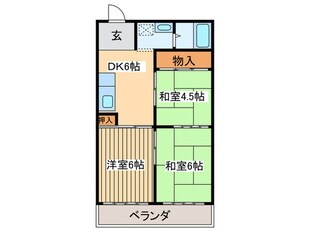 メゾン霞の物件間取画像